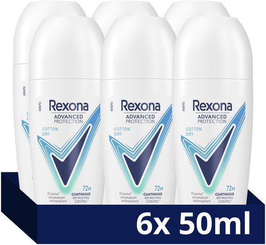 Rexona Women Advanced Protection Anti-Transpirant Roller - Cotton Dry ...