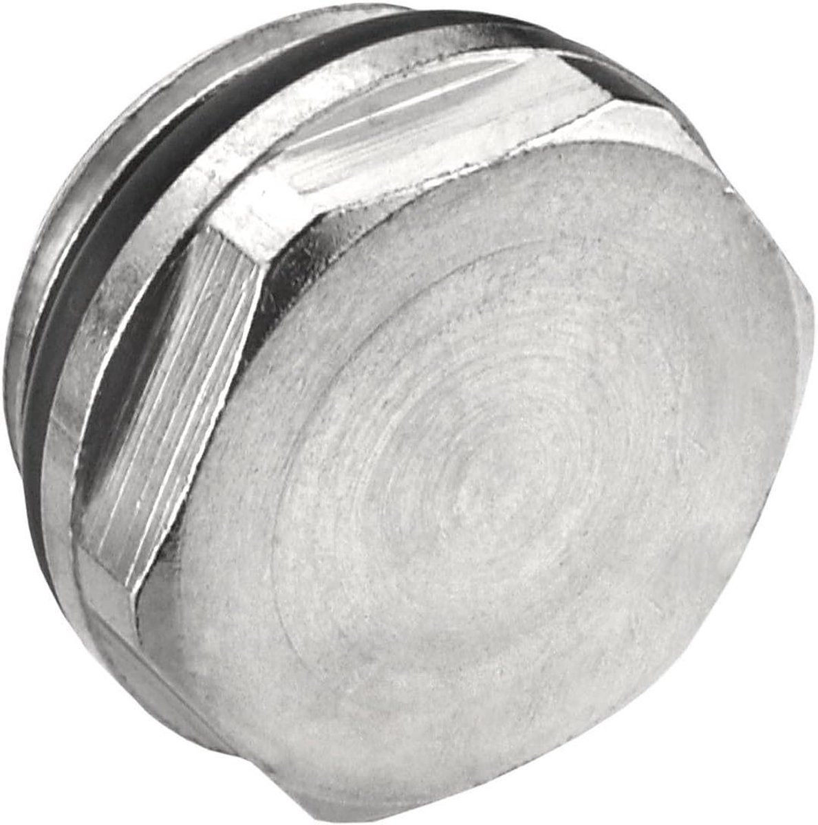 Blindstop - Leidingstop - Leiding afsluiten - Zelfdichtend - 1/2 inch - Zilver