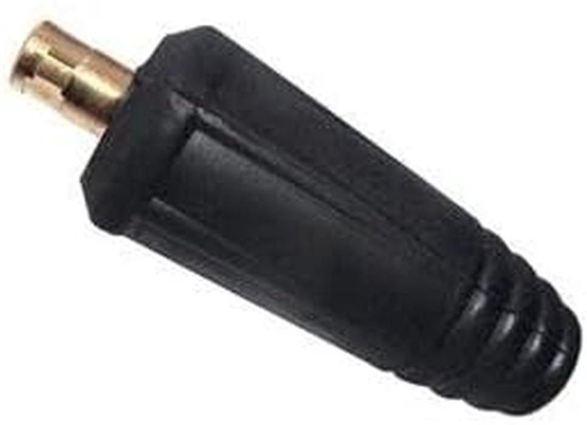 Stekker Laskabel - Aansluiting Lassen - Professioneel Lassen - Hoge Warmte Weerstand - 35-50 mm2 - Zwart