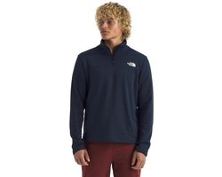 The North Face M CEDAR TRAIL GRID FLEECE 1/4 ZIP Heren Outdoortrui - SUMMIT NAVY