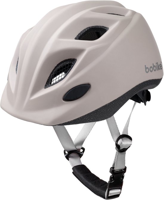 Bobike Helm Kids 52/56cm (S) In-Mold - Vanilla Cup Cake - Wit — afbeelding 4