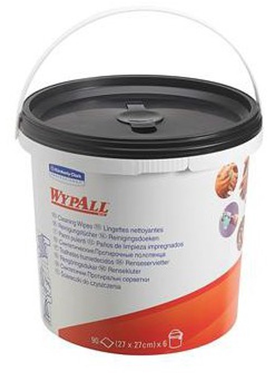 Wypall Handreinigingsdoek 27x27 90/Emmer