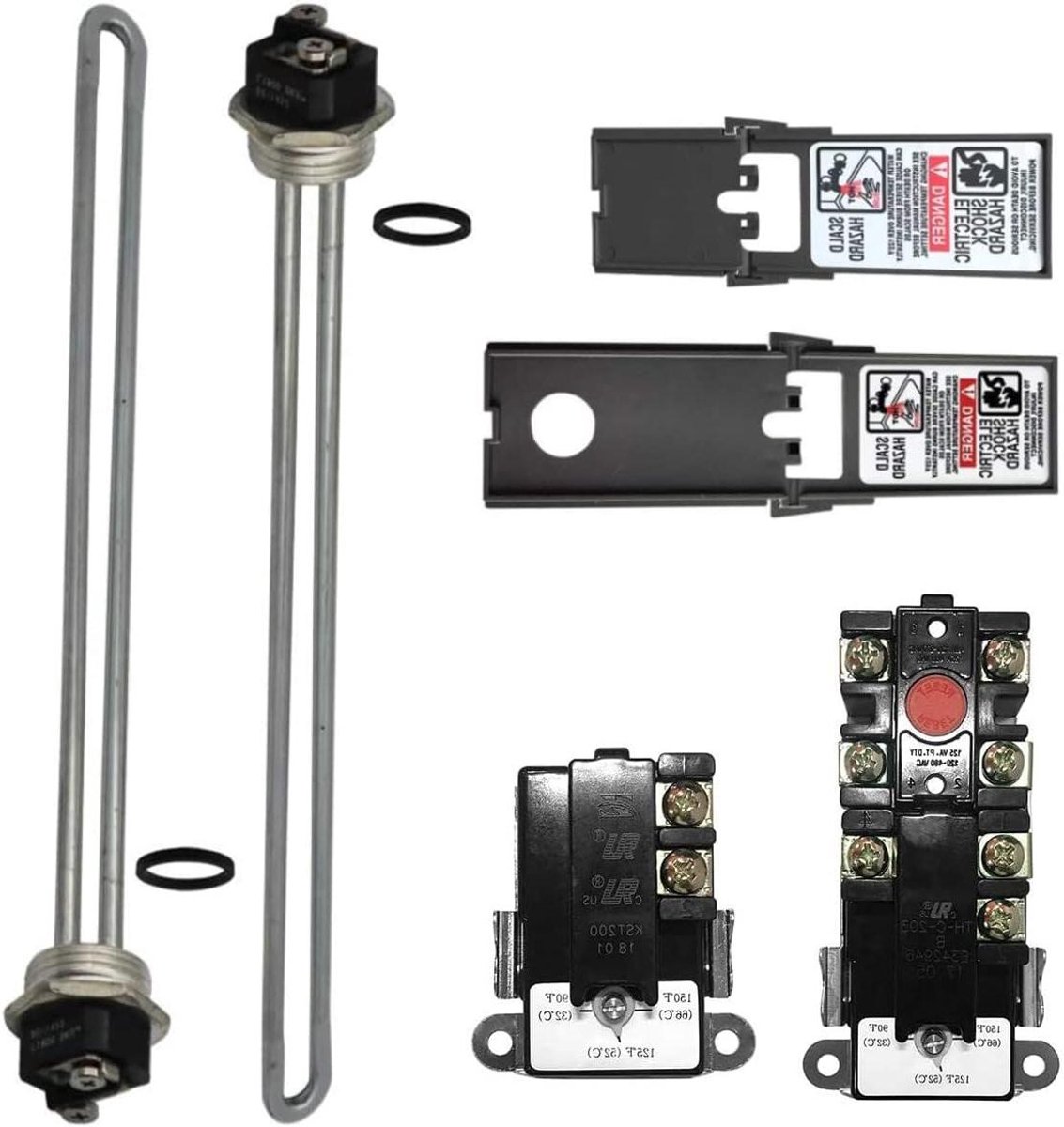 Boiler Reparatiekit - Thermostaat Set - Boiler Onderhoud - Universele Pasvorm - 4500 Watt - Koper