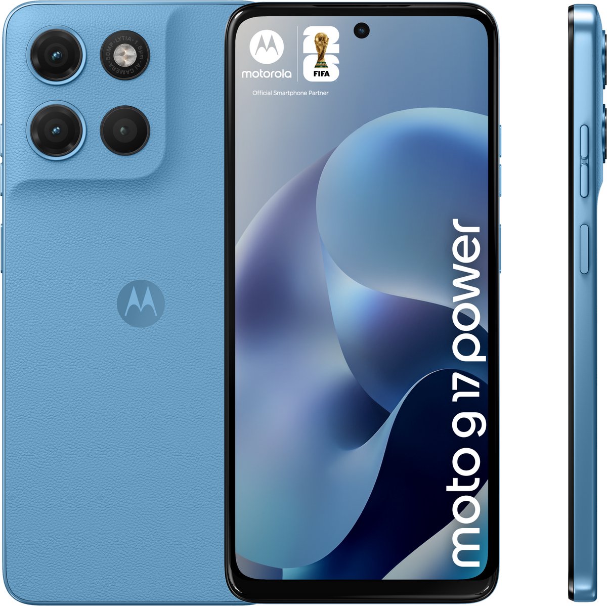 Motorola Moto G17 Power 256GB Lichtblauw 4G