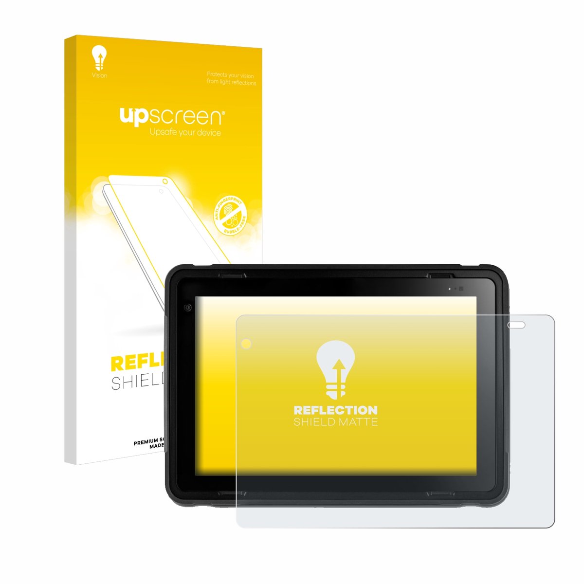upscreen - Screenprotector voor Texa Axone Voice - Folie Beschermfolie anti glare matte