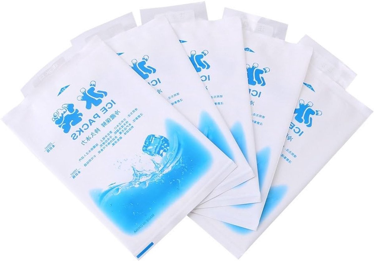 Herbruikbaar Koud IJs Gelpack voor Picknick en Voedselopslag - 200ml Koeltas Accessoire