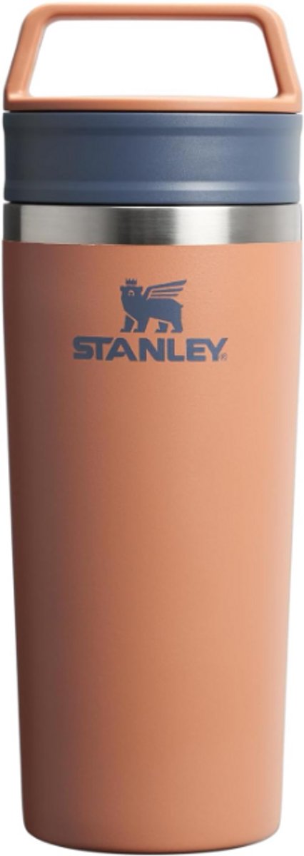 Stanley Café To Go Travel Mug 470 ml (Toast) – Lekvrije Thermosbeker met Drinkdeksel – RVS Geïsoleerde Koffiebeker – BPA-vrij