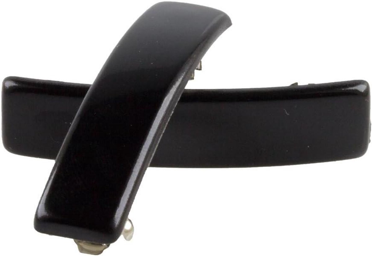 Patentklemmen Set - Haarclips - Haar Styling - Gemaakt in Duitsland - 52x12 mm - Zwart