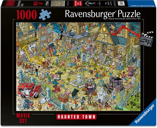 Ravensburger – Movie Set 2: Haunted House – Legpuzzel – 1000 Stukjes