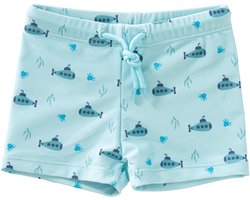Fresk UV Zwembroek voor Jongens 122 - Sneldrogende Zwemkleding - UV-bescherming UPF 50 - Zwemshort Kinderen - Blauw - Submarine