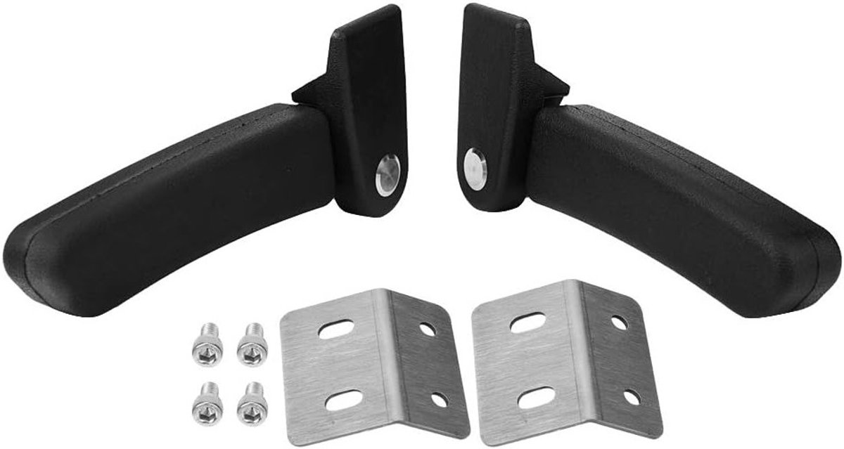 Comfortabele Armsteunen voor Motorpassagiers - Duurzaam ABS Kunststof, 300mm (30cm)