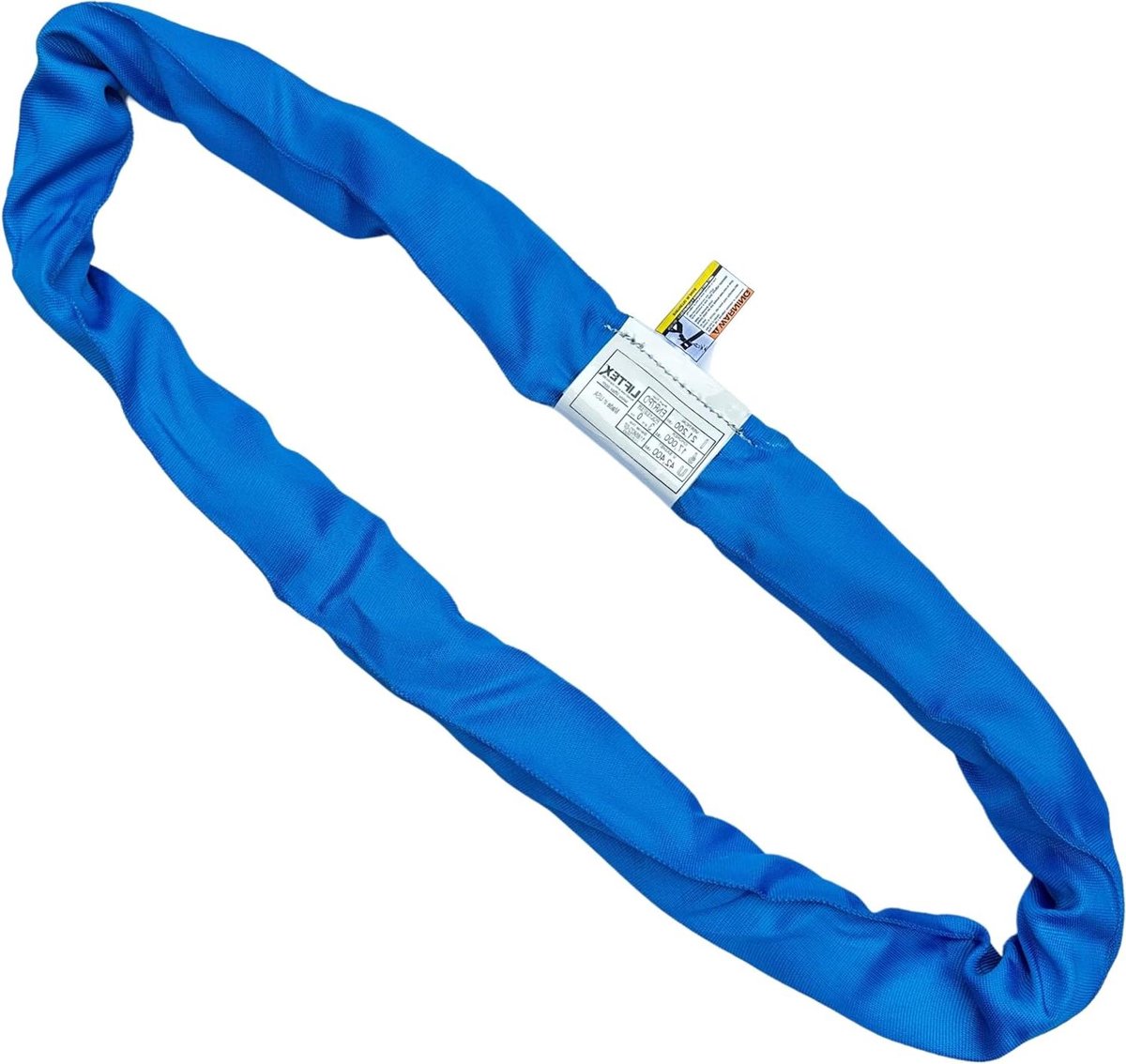 Ronde Slagketting - Hijsketting Hefband - Lasten Hefen - Eindeloos Ontwerp - 1.2 Meter - Blauw