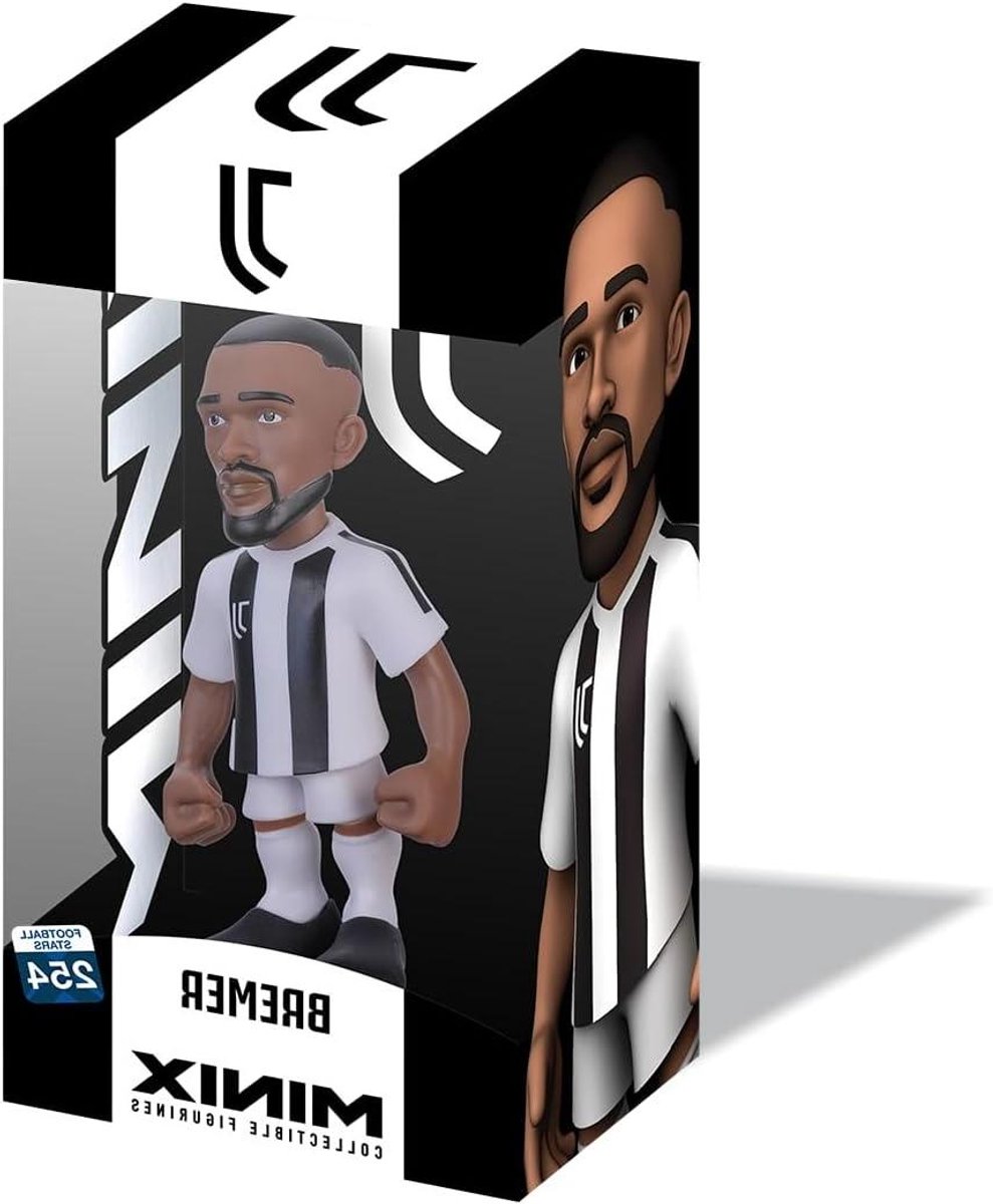 Voetbal Sterren Figuur - Verzamelbeeldje Speler - Verzamelen - Officieel Gelicentieerd - 12 cm - Zwart-wit