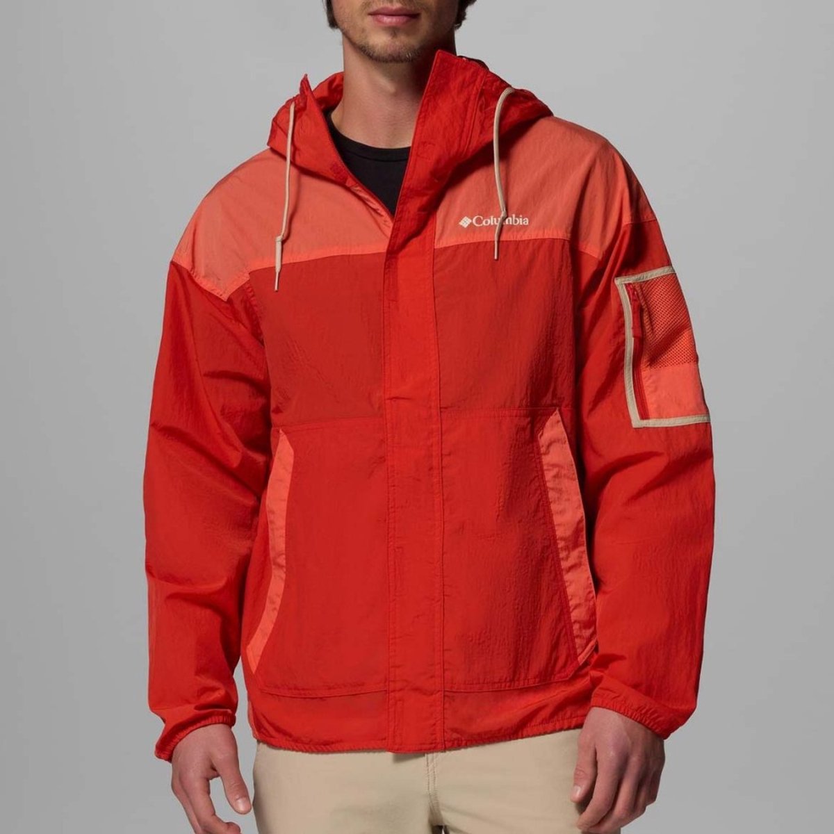 COLUMBIA CHALLENGER FZ WINDBREAKE Rood L EU