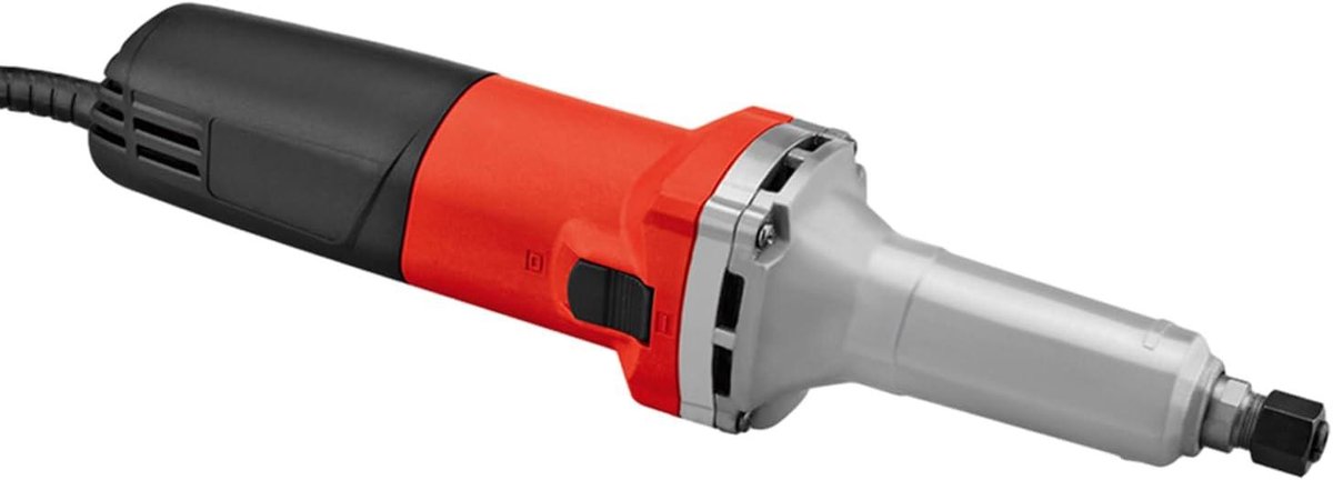 Rechte Slijper - Staafschuurmachine Polijstmachine - Snel Snijden Polijsten - Variabel Toerental - 6 mm Spantang - Rood