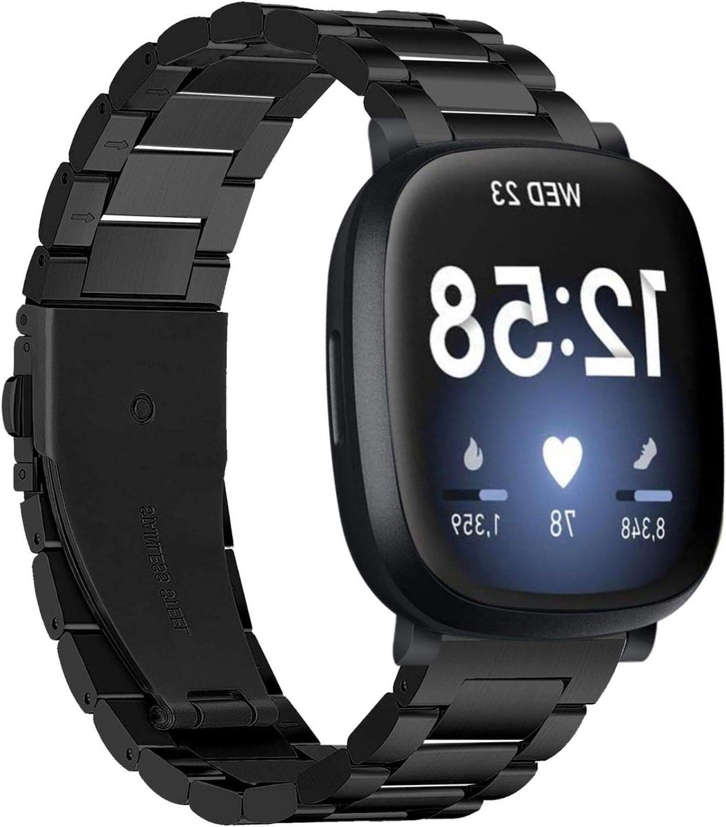 Metalen Horlogeband - Verstelbare Armband - Dagelijks Gebruik - Roestvrij Staal - Verstelbaar - Zilver