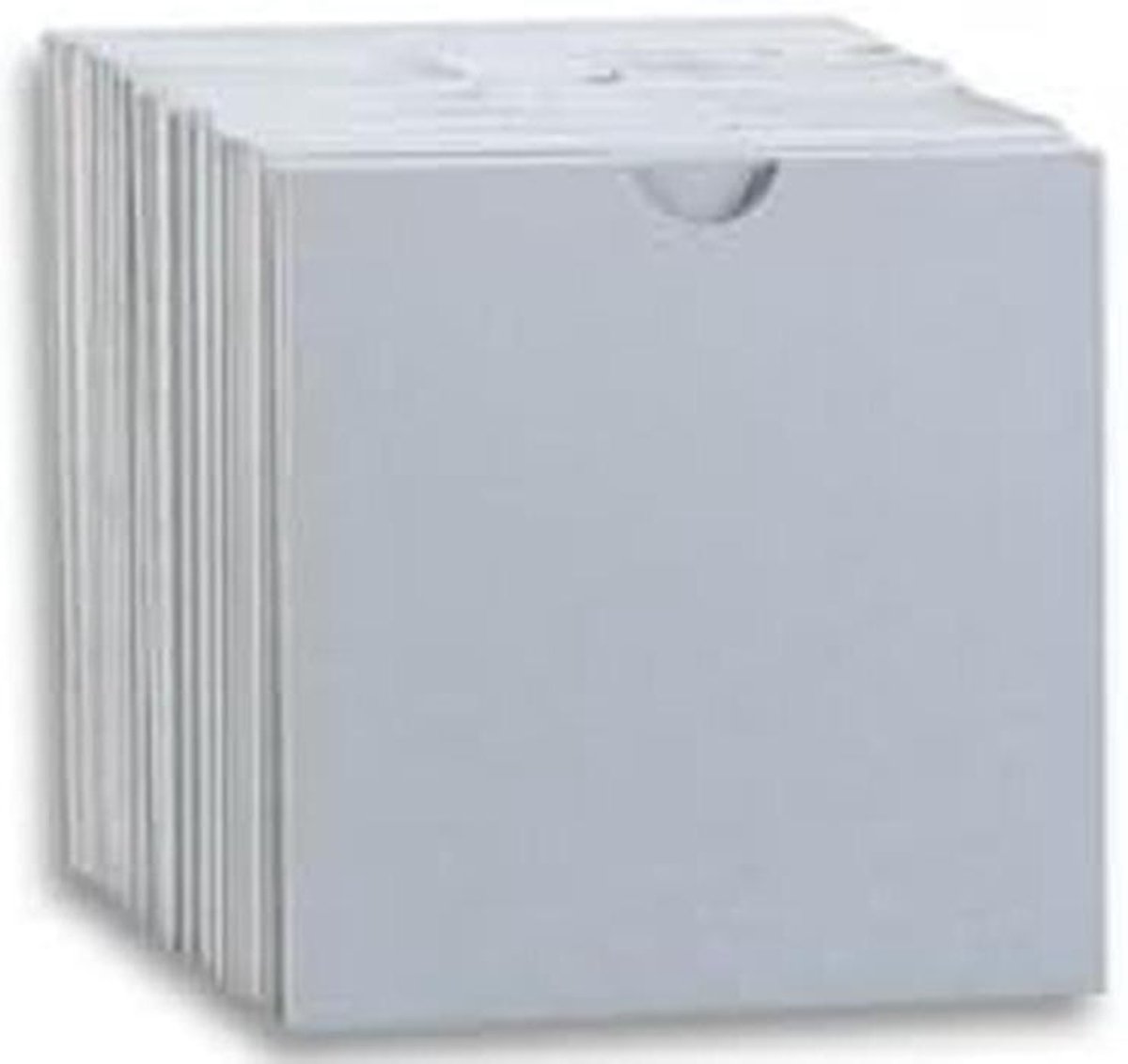 CD DVD Hoezen - Media Opslag - Bescherming Media - Krasbestendig Ontwerp - 100 stuks - Wit