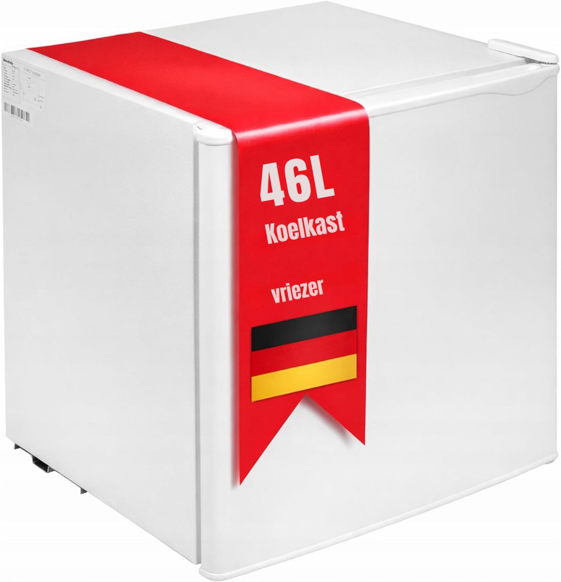REN® Mini vriezer - Diepvries - 33L - [Energieklasse E] - Wit - 45cm x 47cm x 51cm