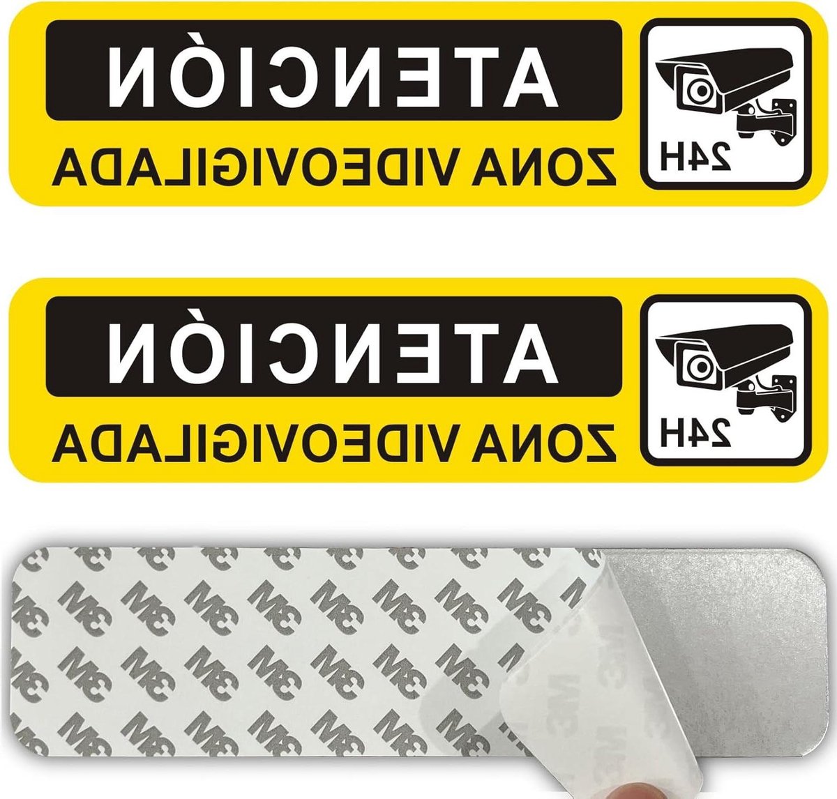 Aluminium Alarm Paneel - Bewakingsbord Waarschuwing - Duidelijk Zichtbaar Maken - Aluminium Constructie - 5x20 cm - Alarm Paneel