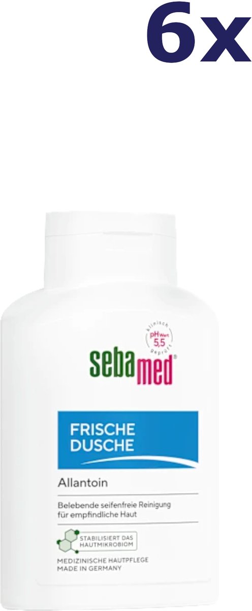 6x Sebamed douchegel Frische Dusche 200 ml