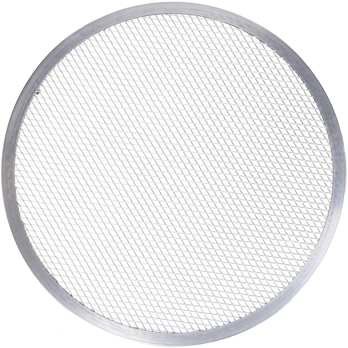 Pizza Ring - Bakring - Pizza Bakken - Aluminium Materiaal - 33 cm - Zilver