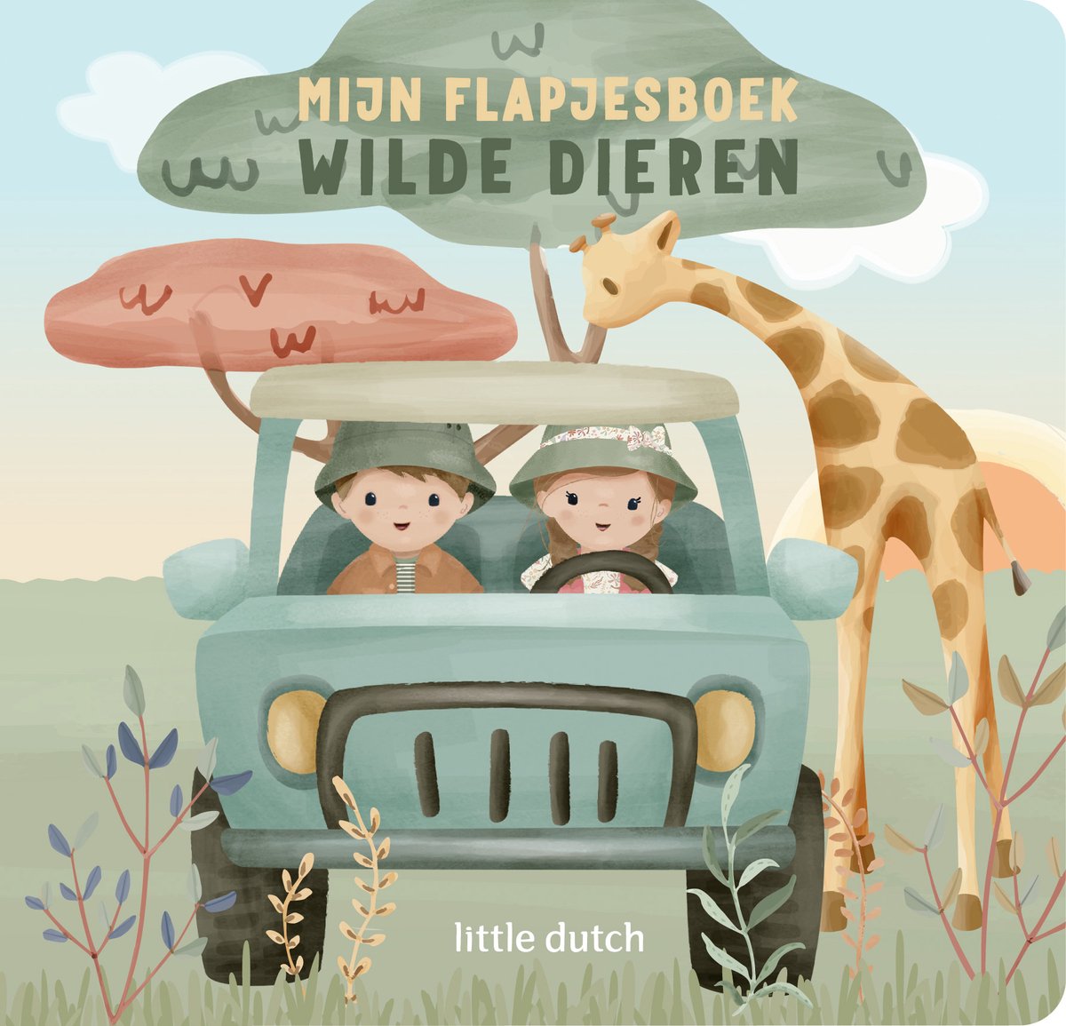 Little Dutch - Mijn Flapjesboek - Wilde Dieren