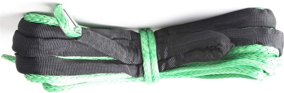 Lier Kabel Touw - Synthetisch Touw Trailer - Voertuig Lieren - Gevlochten Nylon Constructie - 6 mm x 15 m