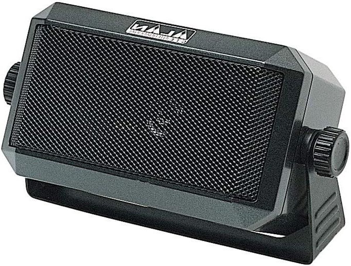 Externe Luidspreker - Radio Speaker - Communicatie Verbeteren - Krachtig Geluid 5W - 100x60x60 mm - Metaal