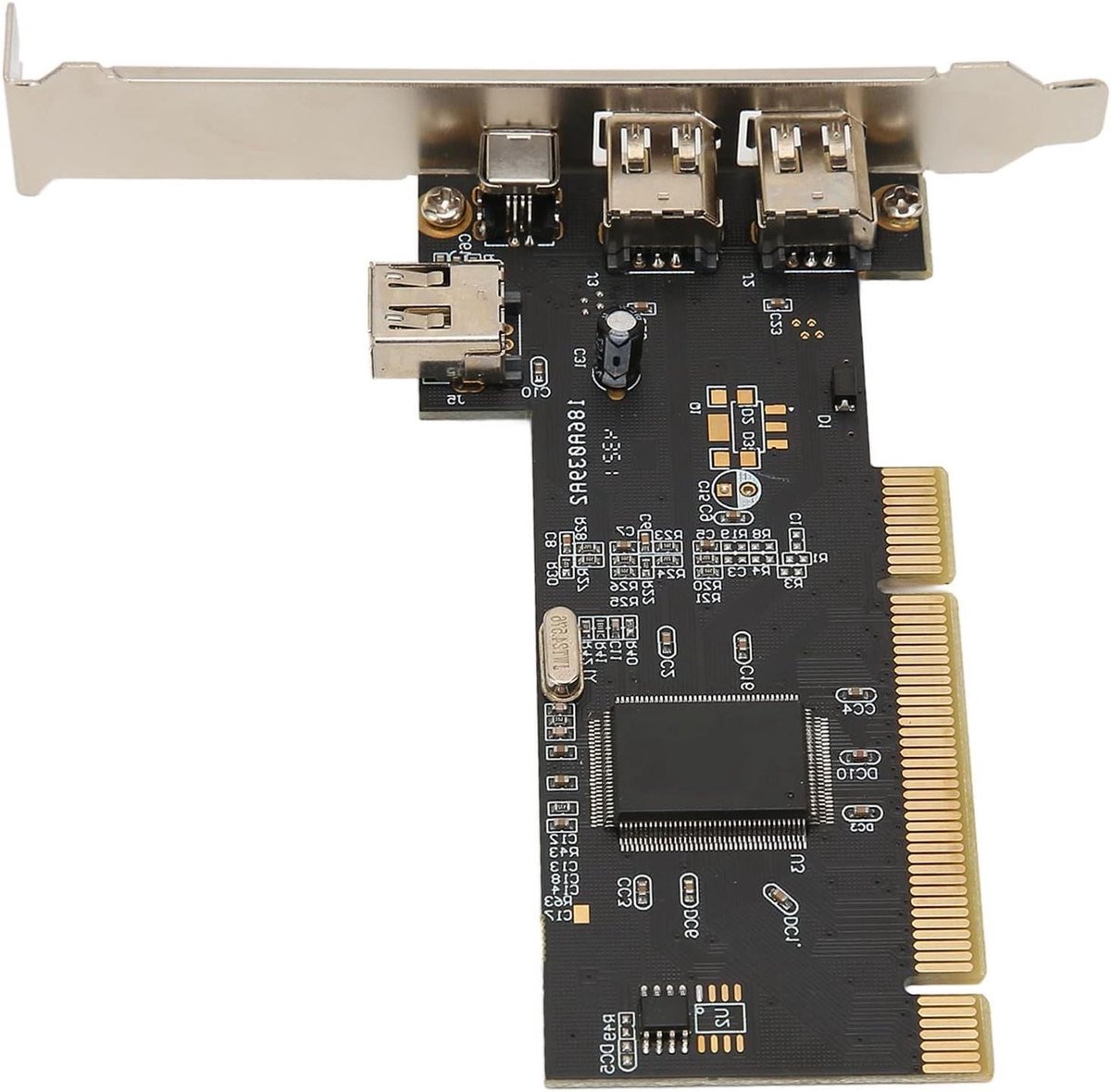Firewire Kaart - PCIe IEEE Kaart - Apparaten Verbinden - Full Duplex Channel - 13 x 12 x 3 cm