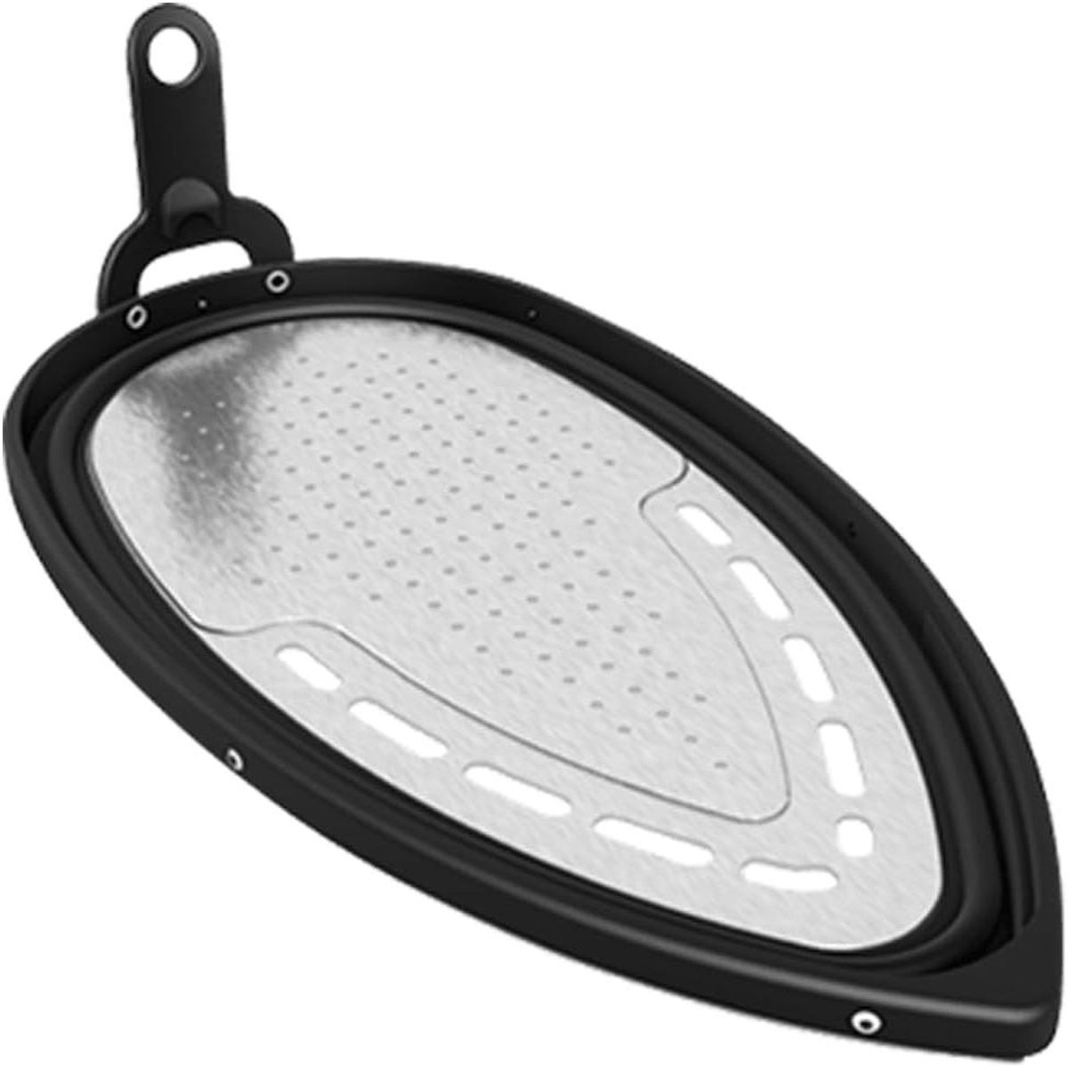Beschermende strijkzool - Antiaanbakzool textiel - Stoffen beschermen - Voorkomt glanspunten - Niet gespecificeerd - Grijs