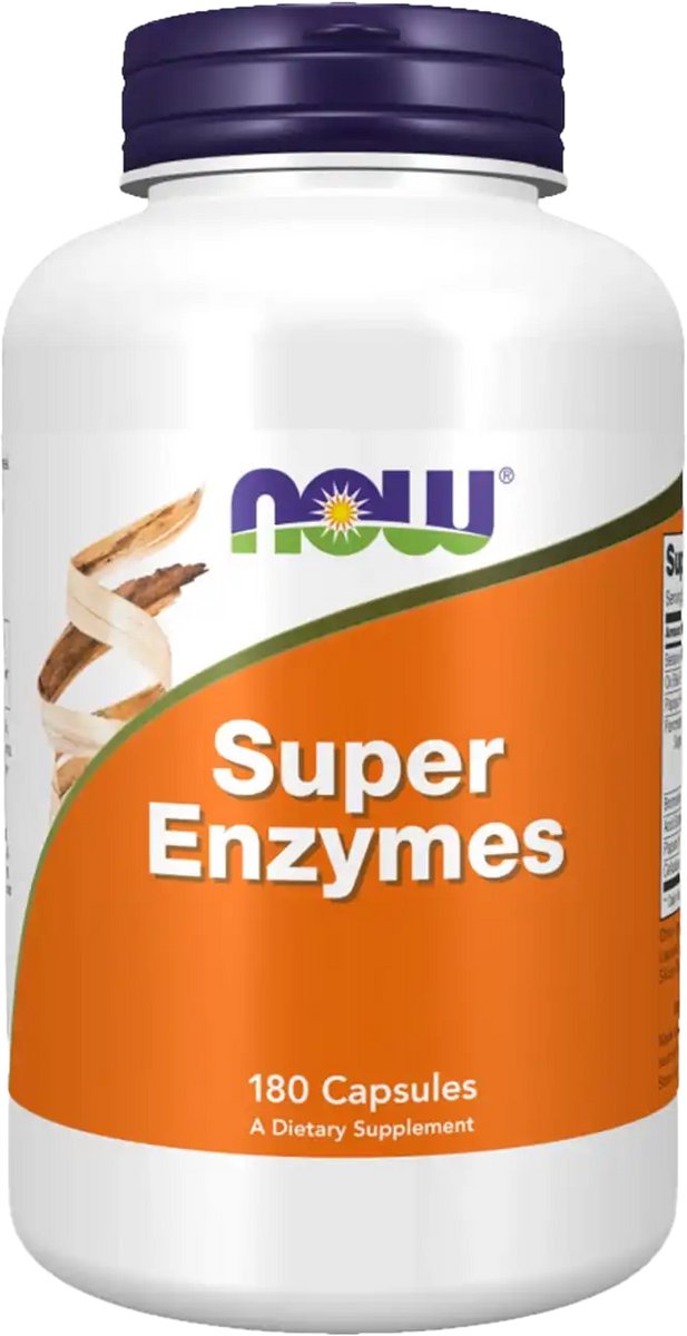 Super Enzymen (180 Capsules) - Now Foods