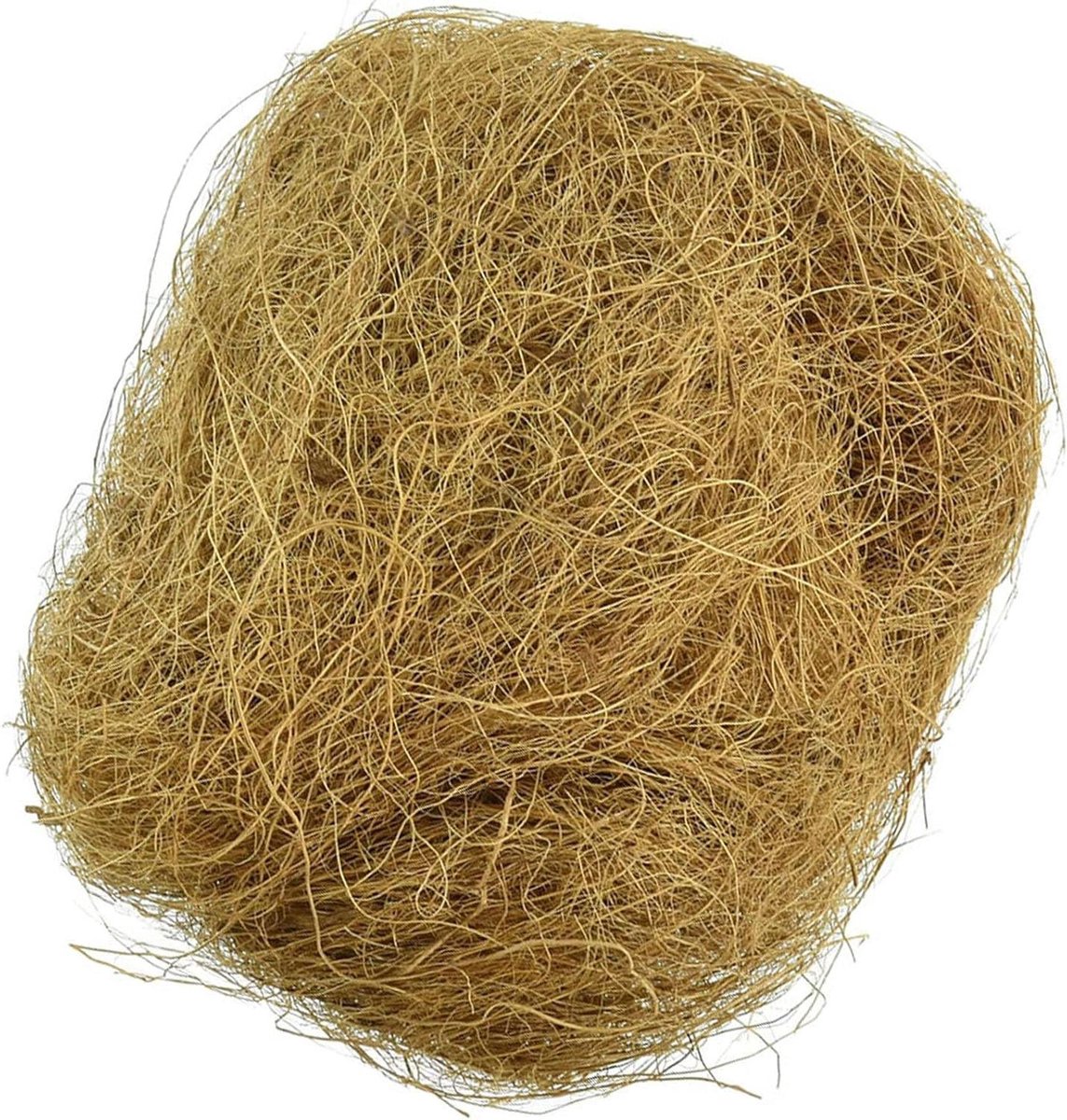 Vogelnestmateriaal - Natuurlijke voeringen - Nestelen en verbergen - Stofvrije vezel - 100 gram - Natuurlijk