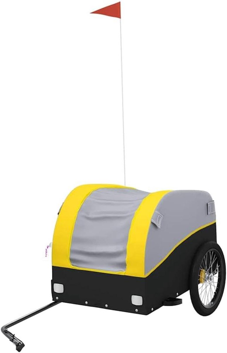 Fietskar - Fietsaanhanger Trolley - Zware Goederen Vervoer - Maximale Draaglast 45kg - 133 x 68 x 68 cm