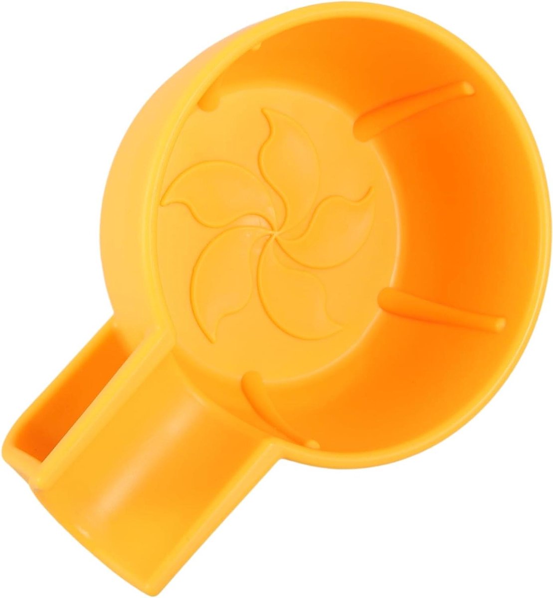 Scheerkom Plastic - Schuim Bakje - Schuim Maken - Diep Ontwerp - 16 cm Lengte - Geel