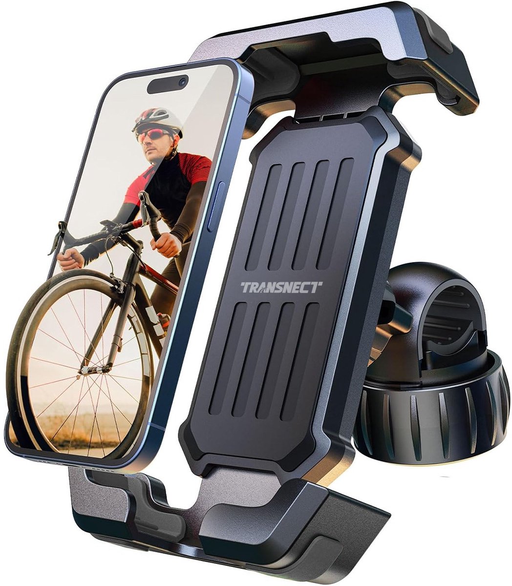 Transnect - Telefoonhouder Fiets, Scooter en Motor - Smartphone Houder