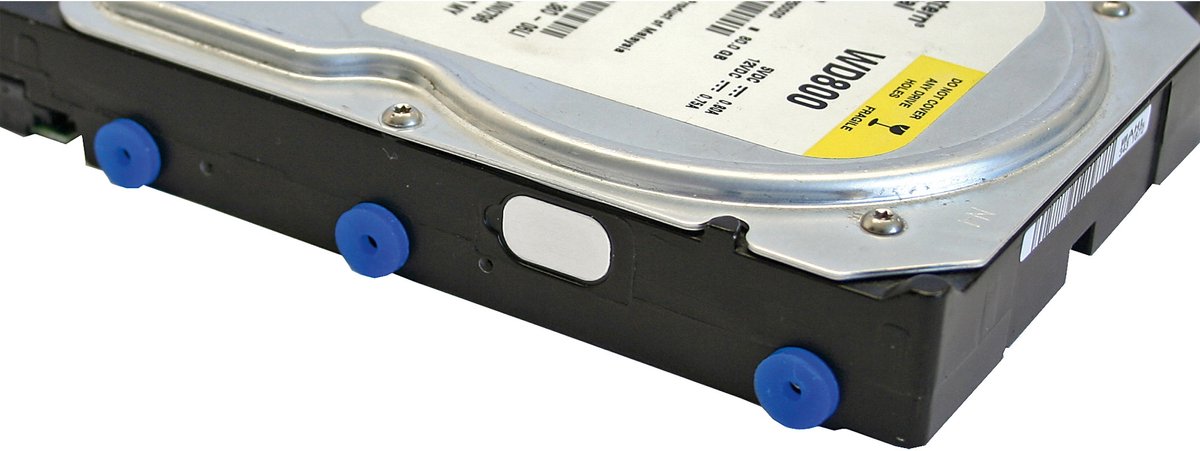 InLine® Rubberen sluitringen, voor het ontkoppelen van harde schijven, 8 stks.