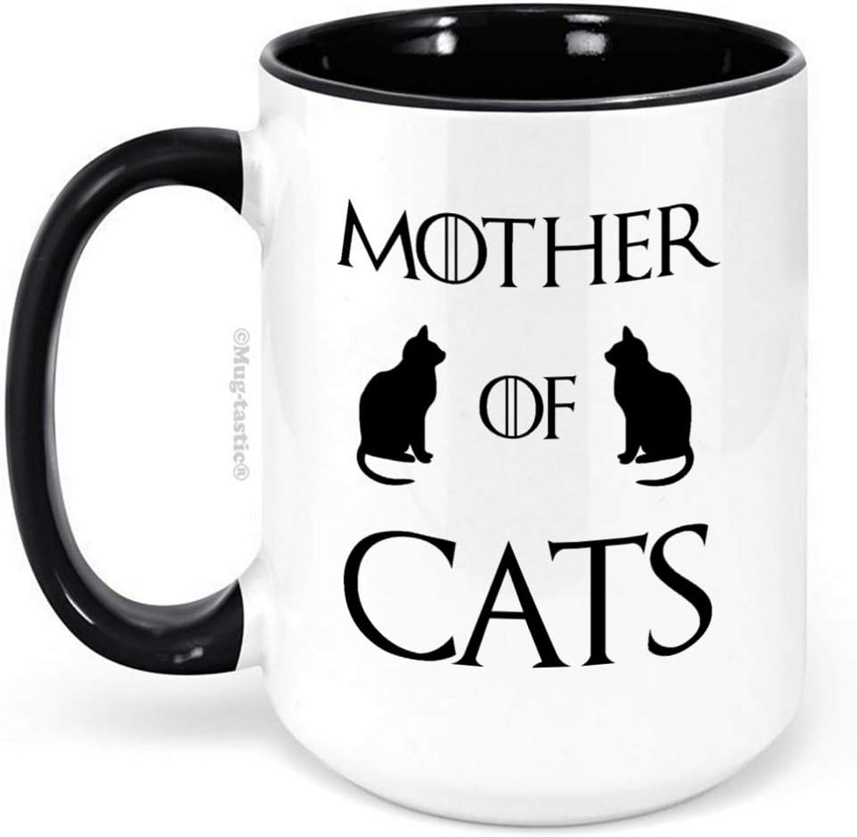 Grote Keramische Koffiemok 443ml voor Kattenthema Liefhebbers