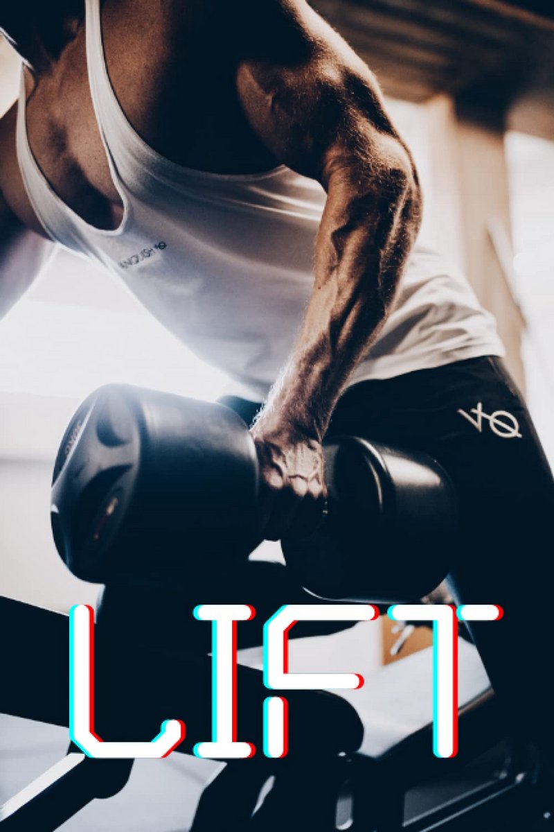 Weight Lifting Log For Men: Monthly Exercise, Reps, Weight, Sets, Measurements & Notes