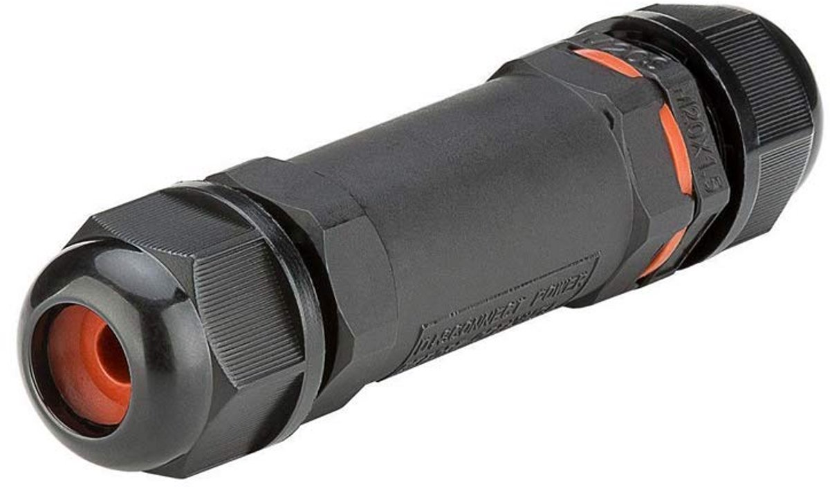 Waterdichte Kabelkoppeling IP68 voor Buitenverlichting en Tuinbekabeling