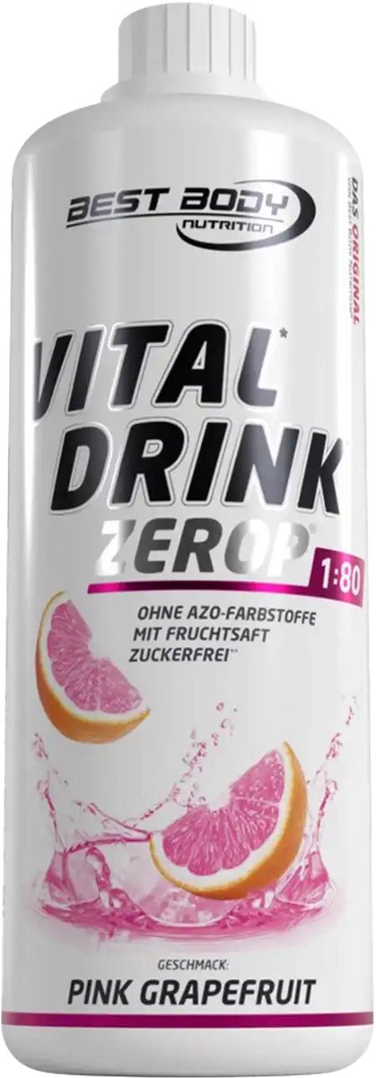 Vital Drink Konzentrat - 1000ml - Pink Grapefruit