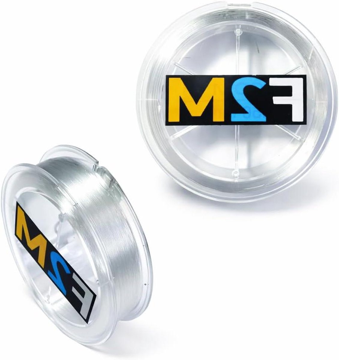 Vislijn Monofilament Nylon - Sterke Lijn - Haken Maken - Onzichtbaar Voor Vissen - 2x100m - Transparant