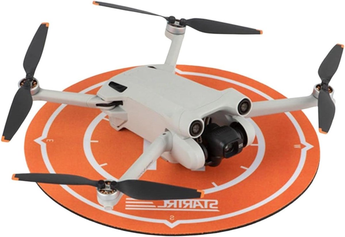 Landingsplatform Drone - Drone Pad - Veilig Landen - Waterdicht Materiaal - 25 cm - Zwart