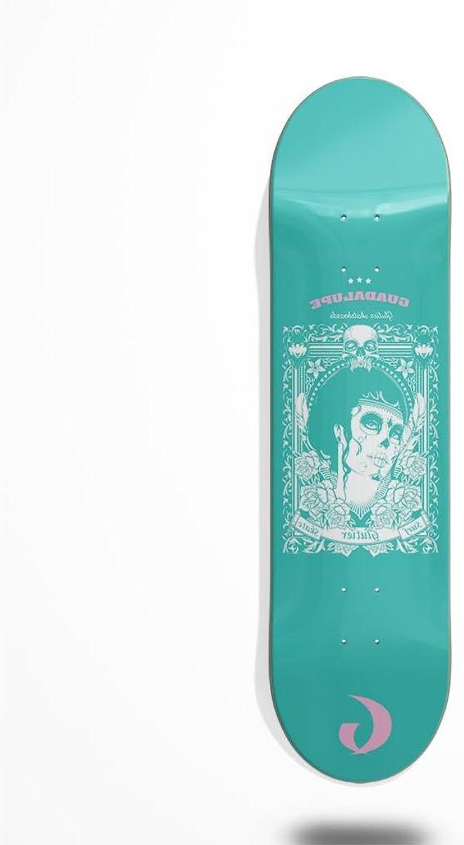 Skateboard Dek Onderdeel Deck Street Skaten Guadalupe Pastel 8.25 inch Veelkleurig