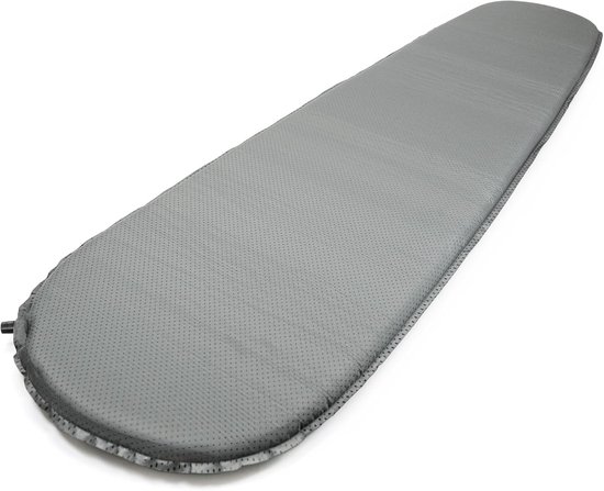 Zelfopblazende slaapmat - Campingmatras comfort - Outdoor slapen - 5 cm dik isolatie - 183 x 51 cm - Groen — afbeelding 5