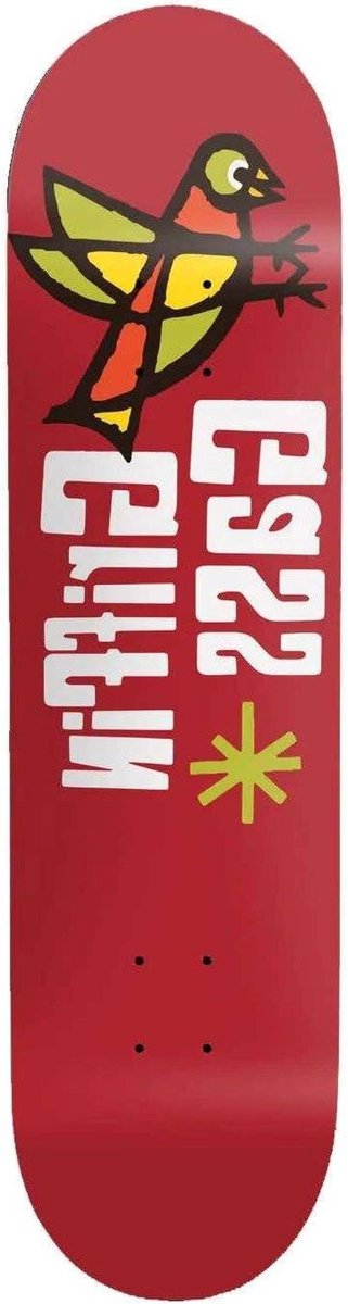 Skateboard Deck Plank Street Skating Pictograaf Serie 8.25 inch Meerkleurig