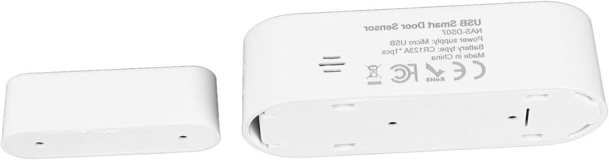 Draadloze Deur Sensor - Raammelder - Huis Beveiliging - Realtime Meldingen - 10x9x5 cm - Wit