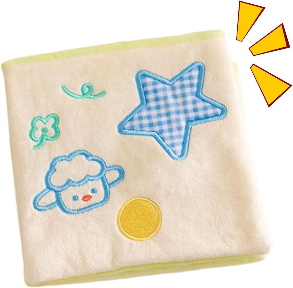 Honden traktatie speelgoed - Snuffelmat voerpuzzel - Mentale stimulatie - Met pieper en knisper - 40 x 13 cm - Lam