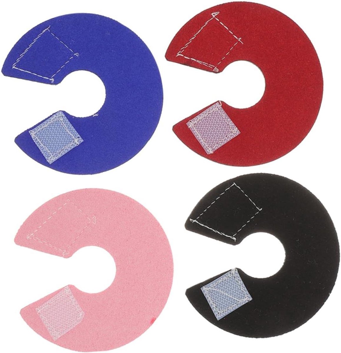 Vogel Beschermring - Nekband Vogel - Wond Bescherming - Verstelbaar Ontwerp - 8x8x0.3 cm - Multicolor