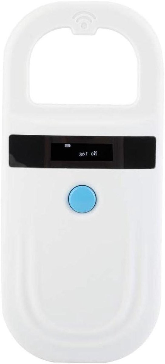 Microchip Lezer - RFID Scanner - Dieren Beheer - OLED Scherm - 128 Tags Opslag - Zwart
