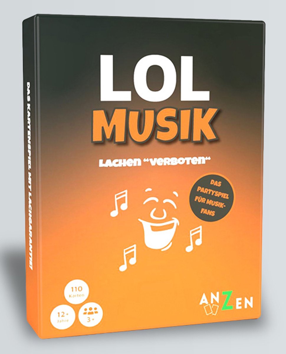 Vedes partyspel muziek editie lachen verboden kaartspel.